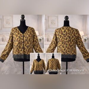 Wild Elegance Leopard Cardigan